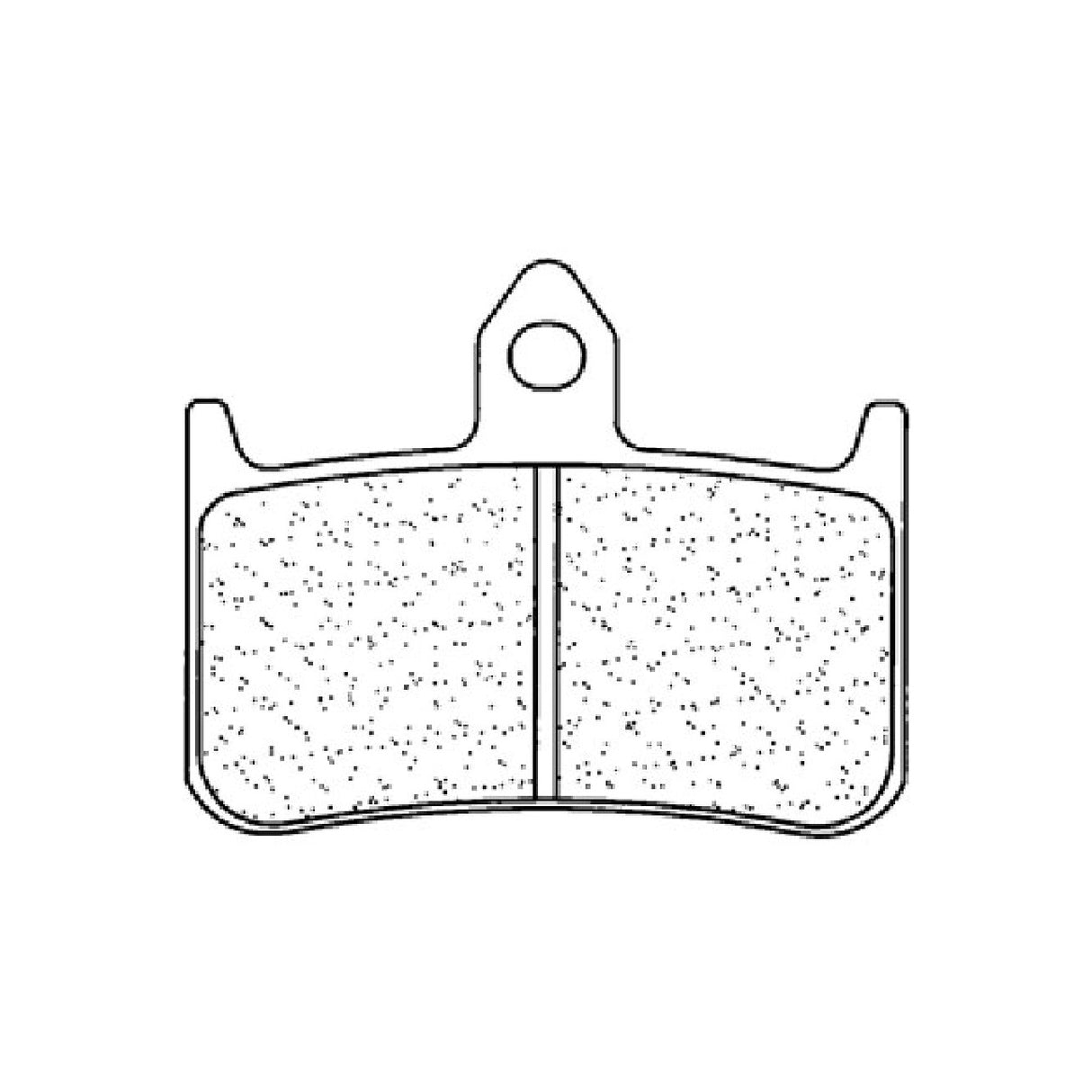 Cl Brakes 2245XBK5 Bremsbeläge für HONDA NSR RK (MC18) 250 cm³ 89