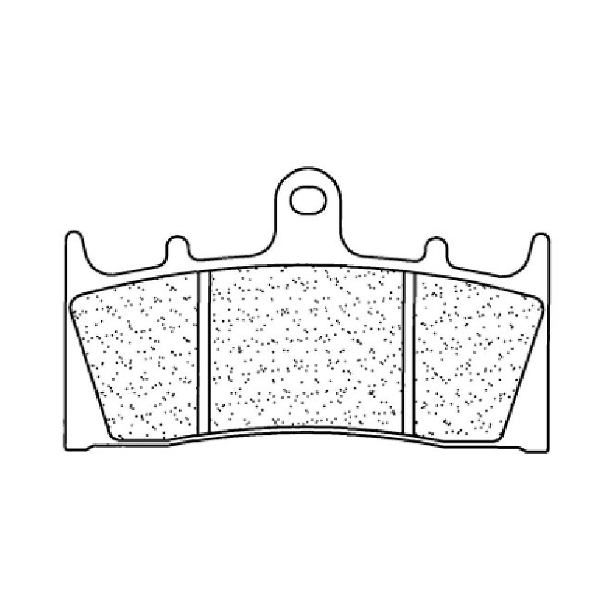 Cl Brakes 2255C60 Pastiglie Freno Anteriori KAWASAKI ZX6R Ninja 600 CC 98/01