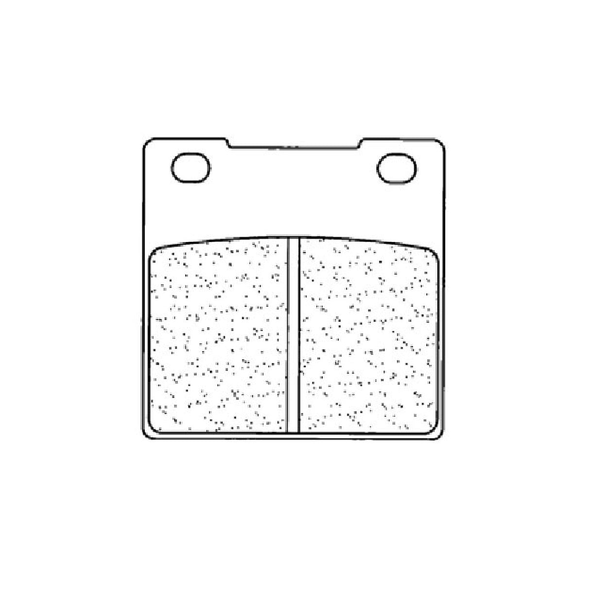 Cl Brakes 2282RX3 Pastiglie Freno Posteriori KAWASAKI ZXR/ZX4R Ninja 400 89/02
