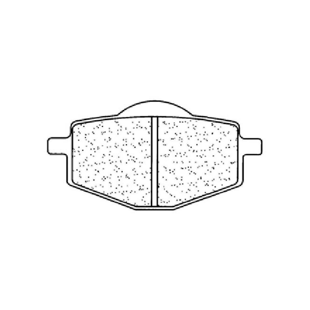 Cl Brakes 2284ATV1 Pastiglie Freno GILERA Apache 125 CC 91/>