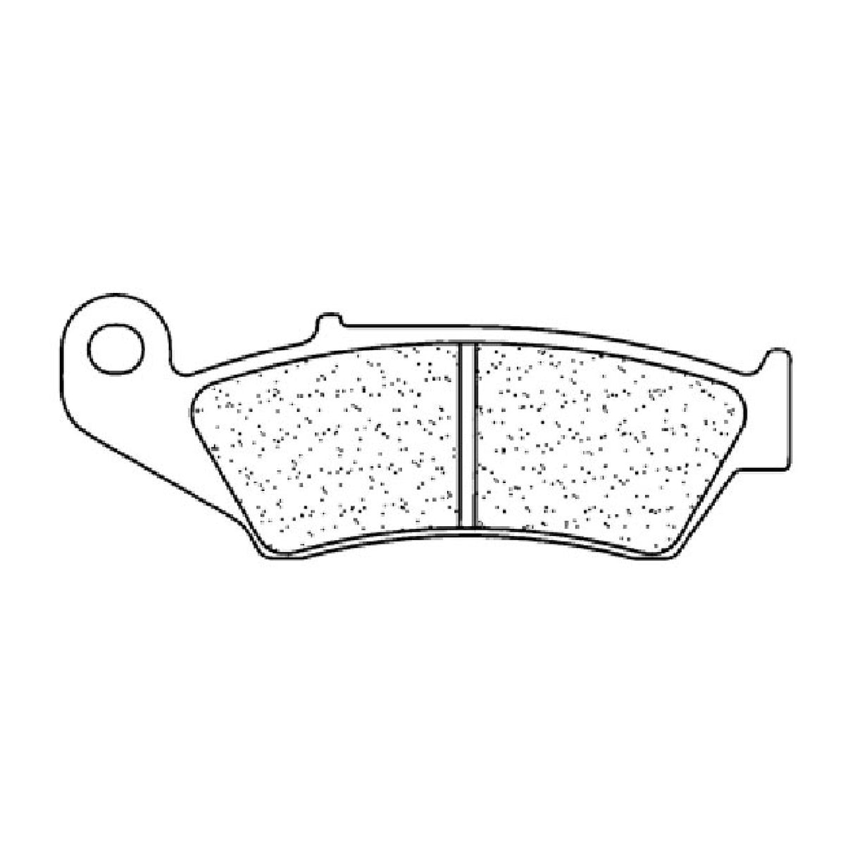 Cl Brakes 2300ATV1 Pastiglie Freno APRILIA MXV 450 CC 08/14