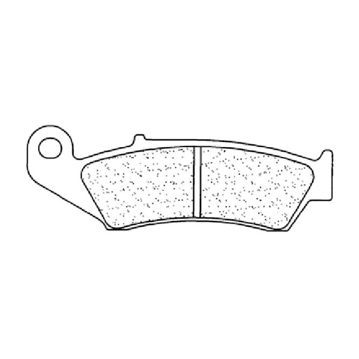 Cl Brakes 2302MX10 Bremsbeläge HONDA CR R 125 CC 87/94