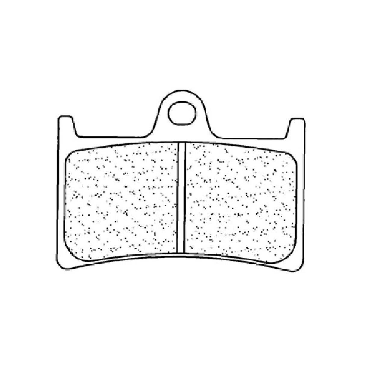Cl Brakes 2361C60 Pastiglie Freno Anteriori YAMAHA TZR R 125 CC 94/96
