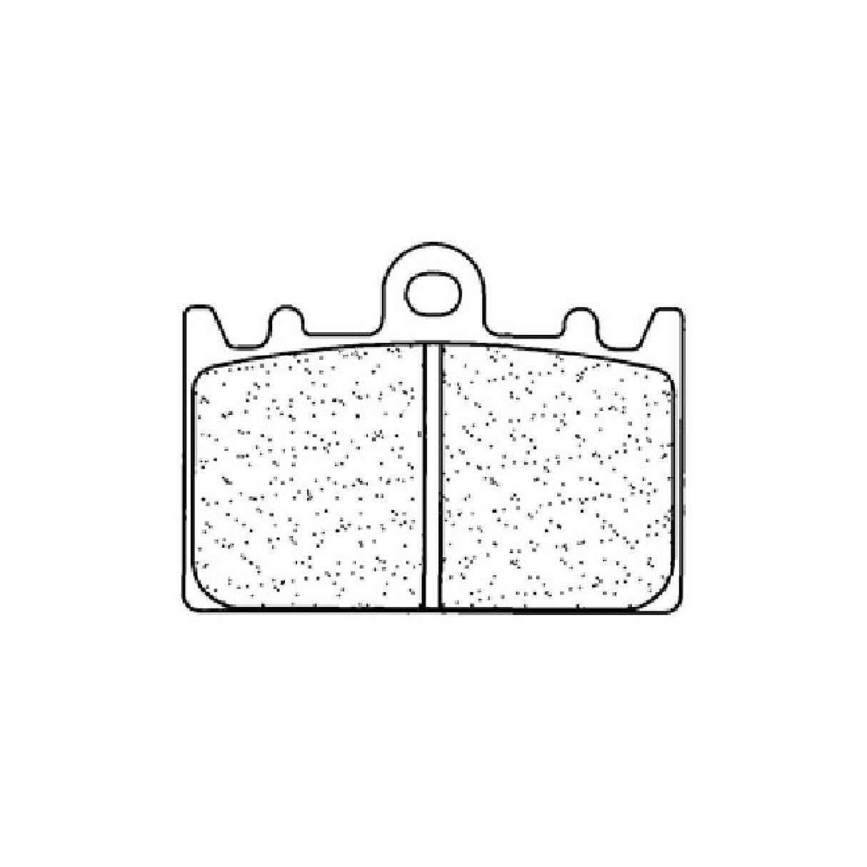 Cl Brakes 2363XBK5 Bremsbeläge für KAWASAKI ZXR/ZX4R Ninja 400 91/02