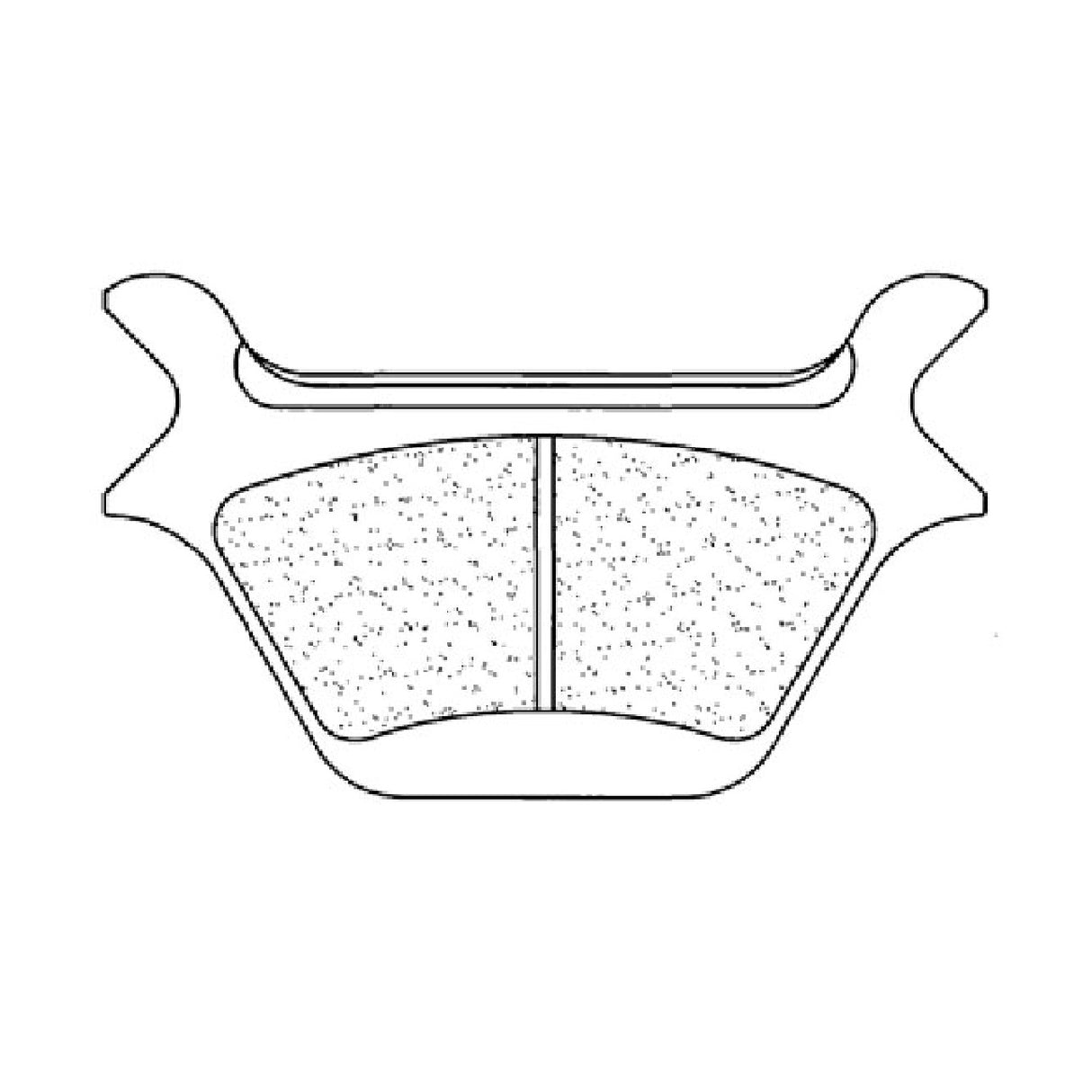 Cl Brakes 2370RX3 Pastiglie Freno Posteriori BUELL RS 1200 CC 93