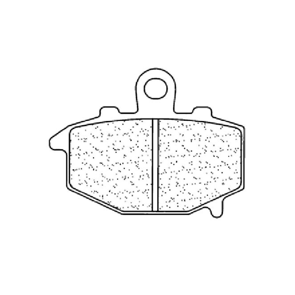 Cl Brakes 2381RX3 Pastiglie Freno Posteriori KAWASAKI ZZ R (ZX400K) 400 CC 93/99