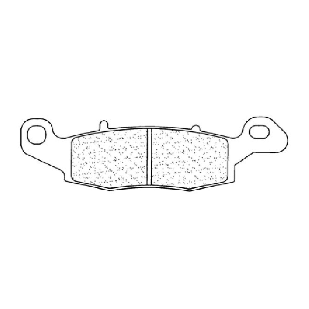 Pastillas de freno Cl Brakes 2383XBK5 KAWASAKI ER5 (ER500 A1/A4-C1/C5) 500 CC 01/07