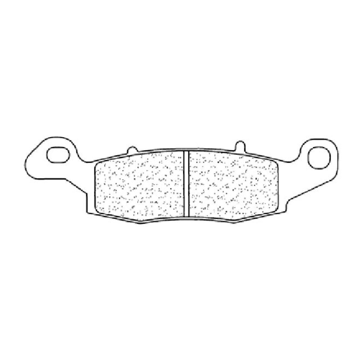 Pastillas de freno Cl Brakes 2384XBK5 KAWASAKI ER6 F (EX650A6F/EGF) 650 CC 06/15
