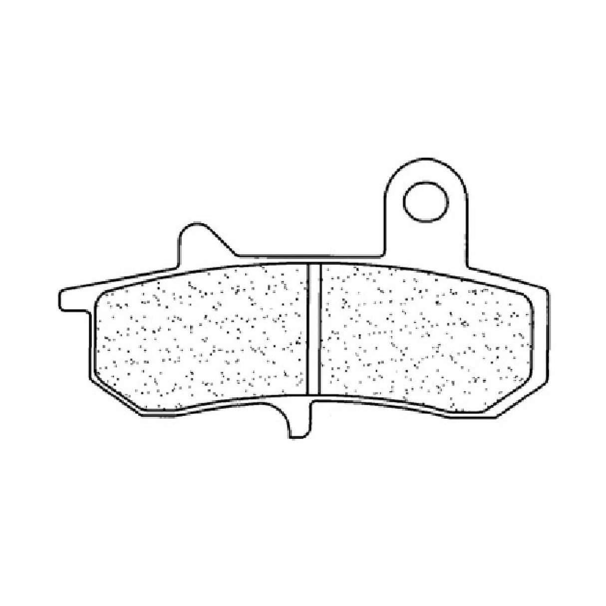 Cl Brakes 2388RX3 Hintere Bremsbeläge SUZUKI RG F Gamma N/R 125 92/94