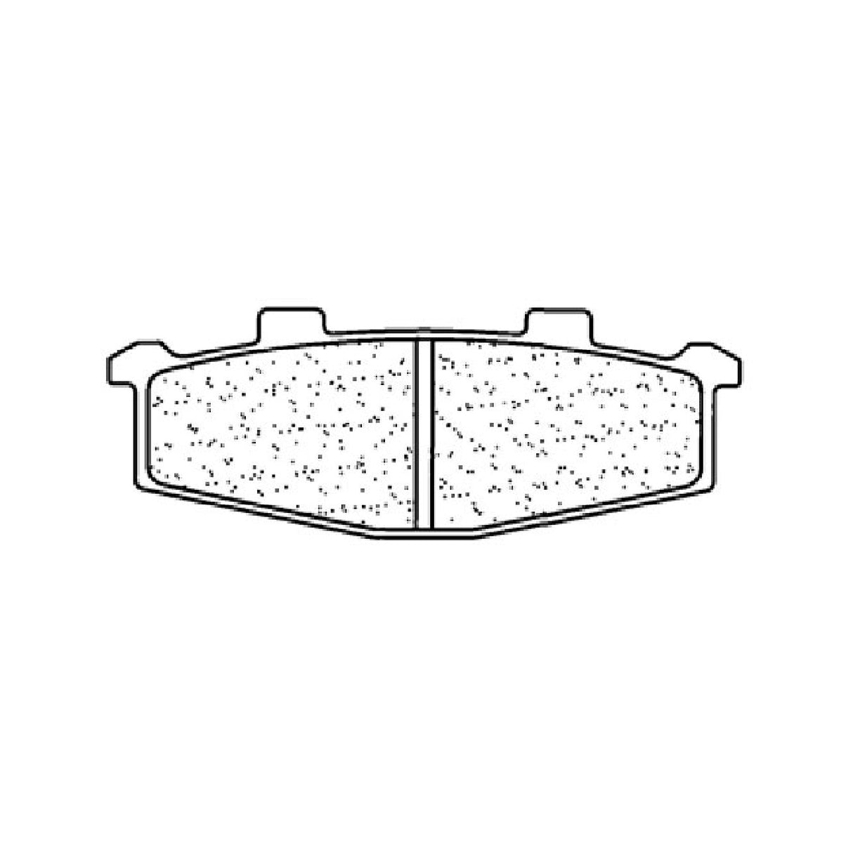 Cl Brakes 2389S4 Bremsbeläge für KAWASAKI ZXR (ZX250A1/A2/C1>C5) 250 cm³ 89/95