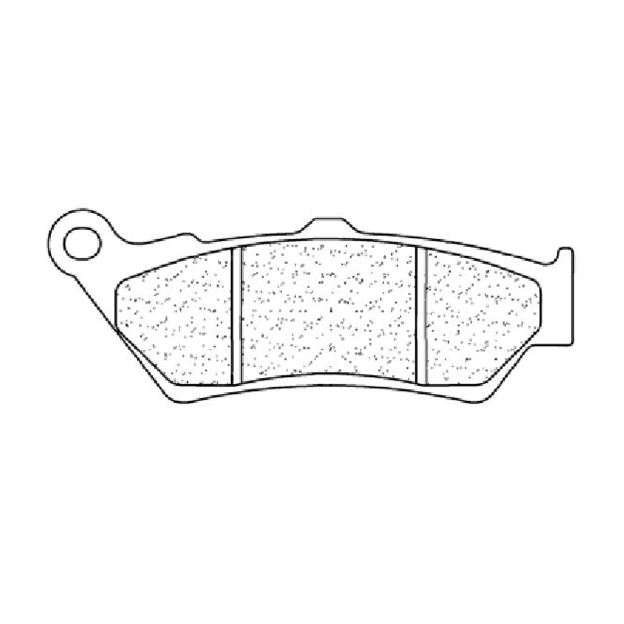 Pastillas de freno traseras Cl Brakes 2396RX3 BMW R GS (K50) 1200 CC 13/18