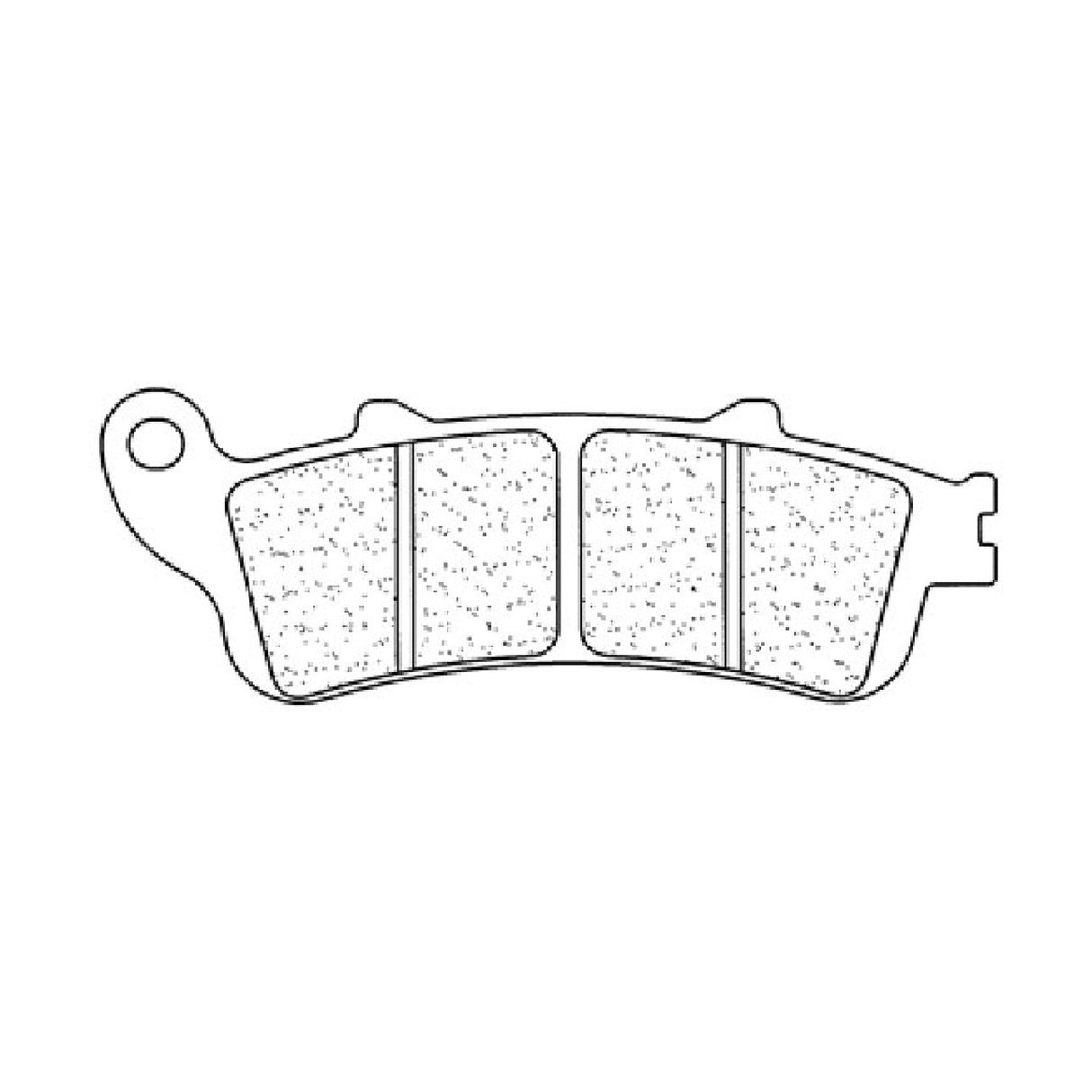 Cl Brakes 2602RX3 Pastiglie Freno Posteriori HONDA ST Pan European 1100 96/02