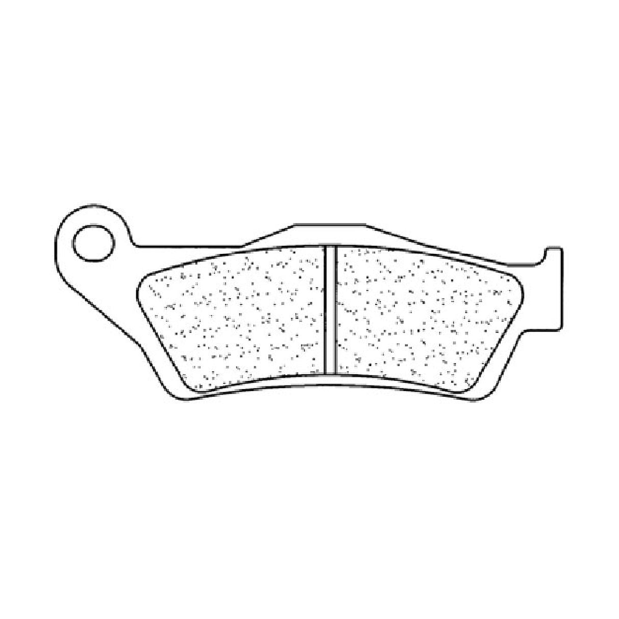 Cl Brakes 2900RX3 Hinterradbremsbeläge für BMW RC Avantgarde 850 cm³ 99/01