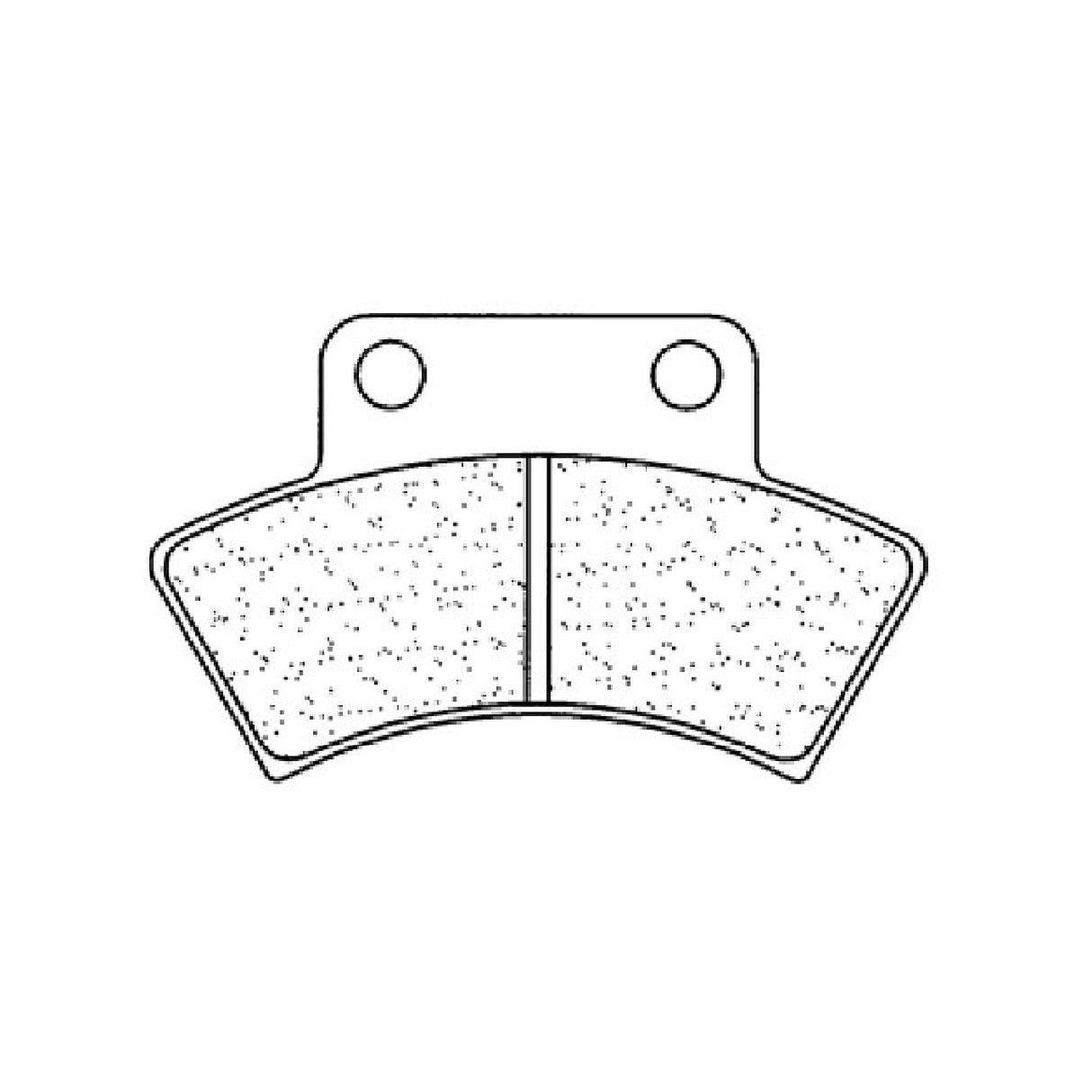 Pastillas de freno Cl Brakes 2924ATV1 POLARIS 2X4 250 CC 90