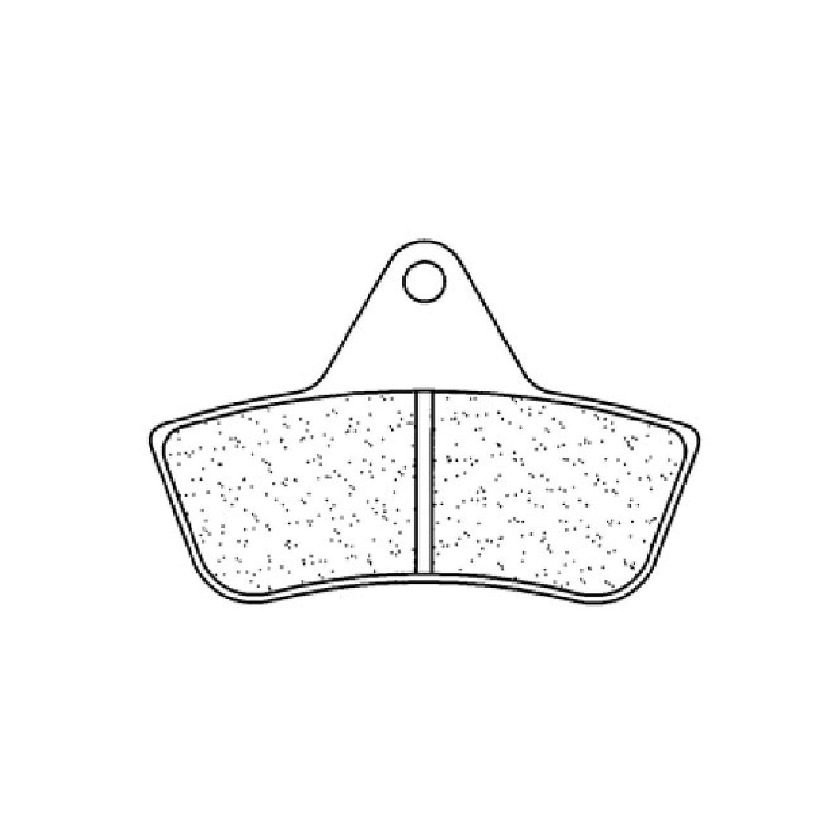 Cl Brakes 2926ATV1 Pastiglie Freno ARCTIC CAT 2x4 250 CC 99/04