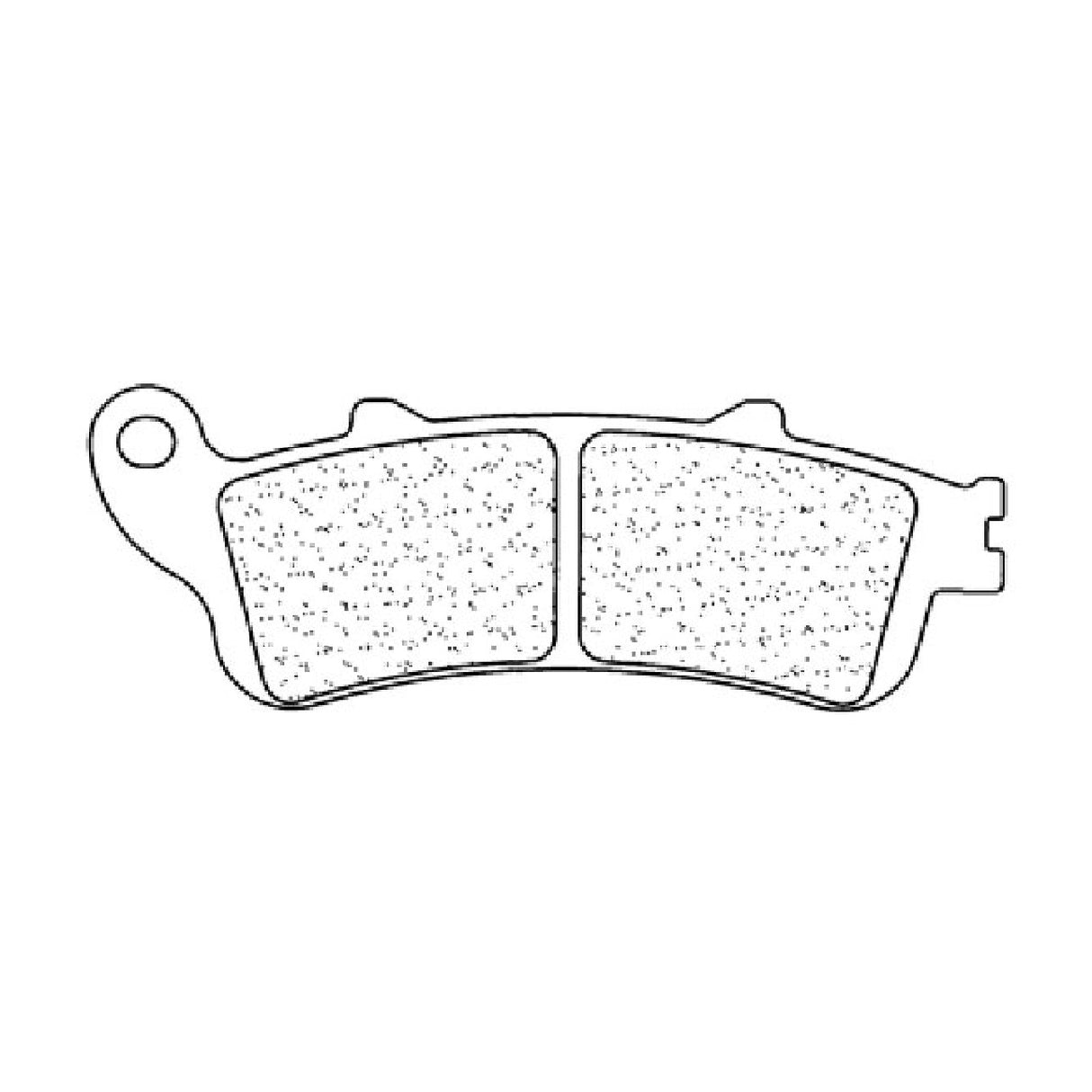 Cl Brakes 3026MSC Pastiglie Freno HONDA FES Pantheon 2T (JF05) 125 CC 98/02