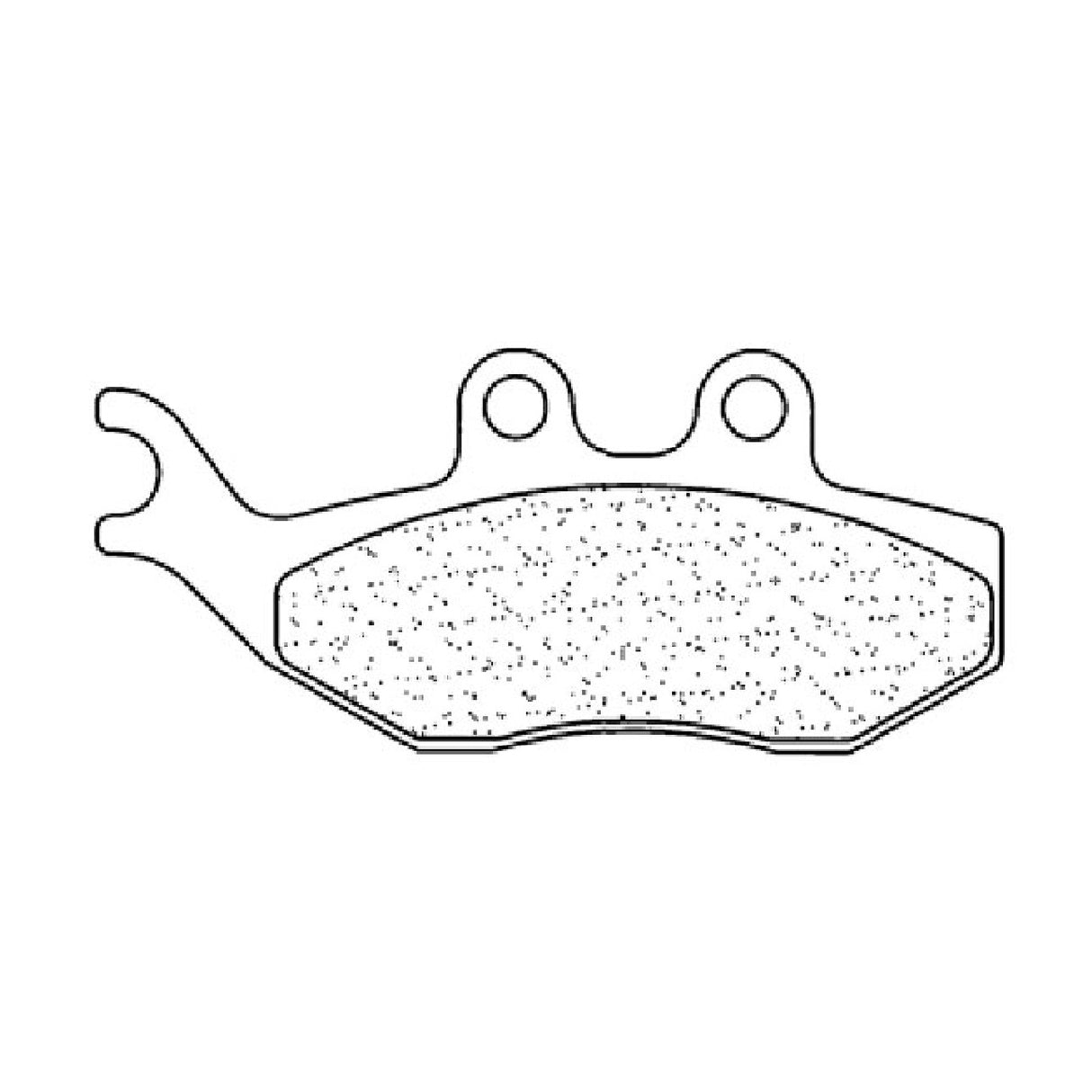 Cl Brakes 3031SC Bremsbeläge für BENELLI Velvet/Velvet Touring 250 CC 99/08