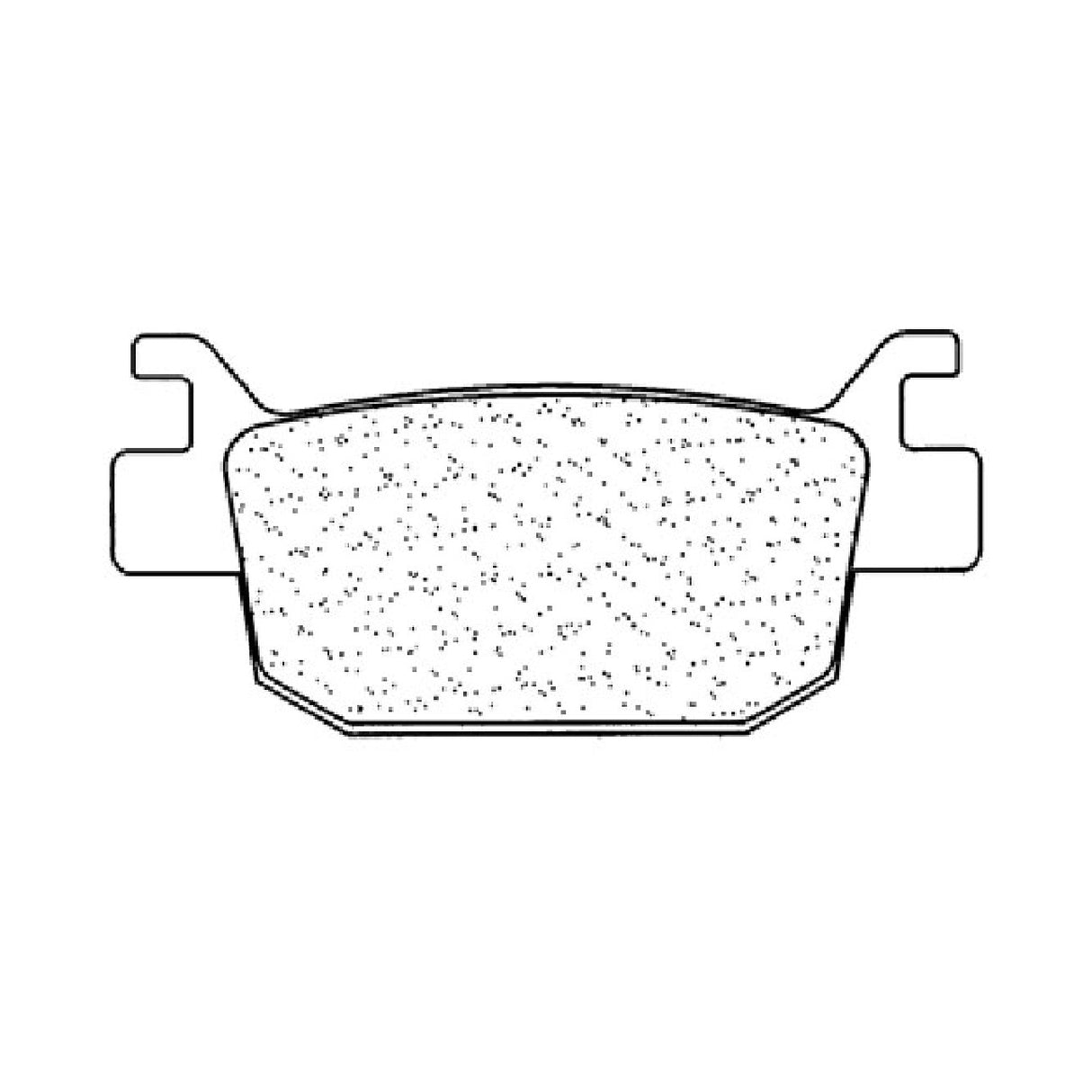 Cl Brakes 3083MSC Bremsbeläge für BENELLI BN251 250 cm³ 16
