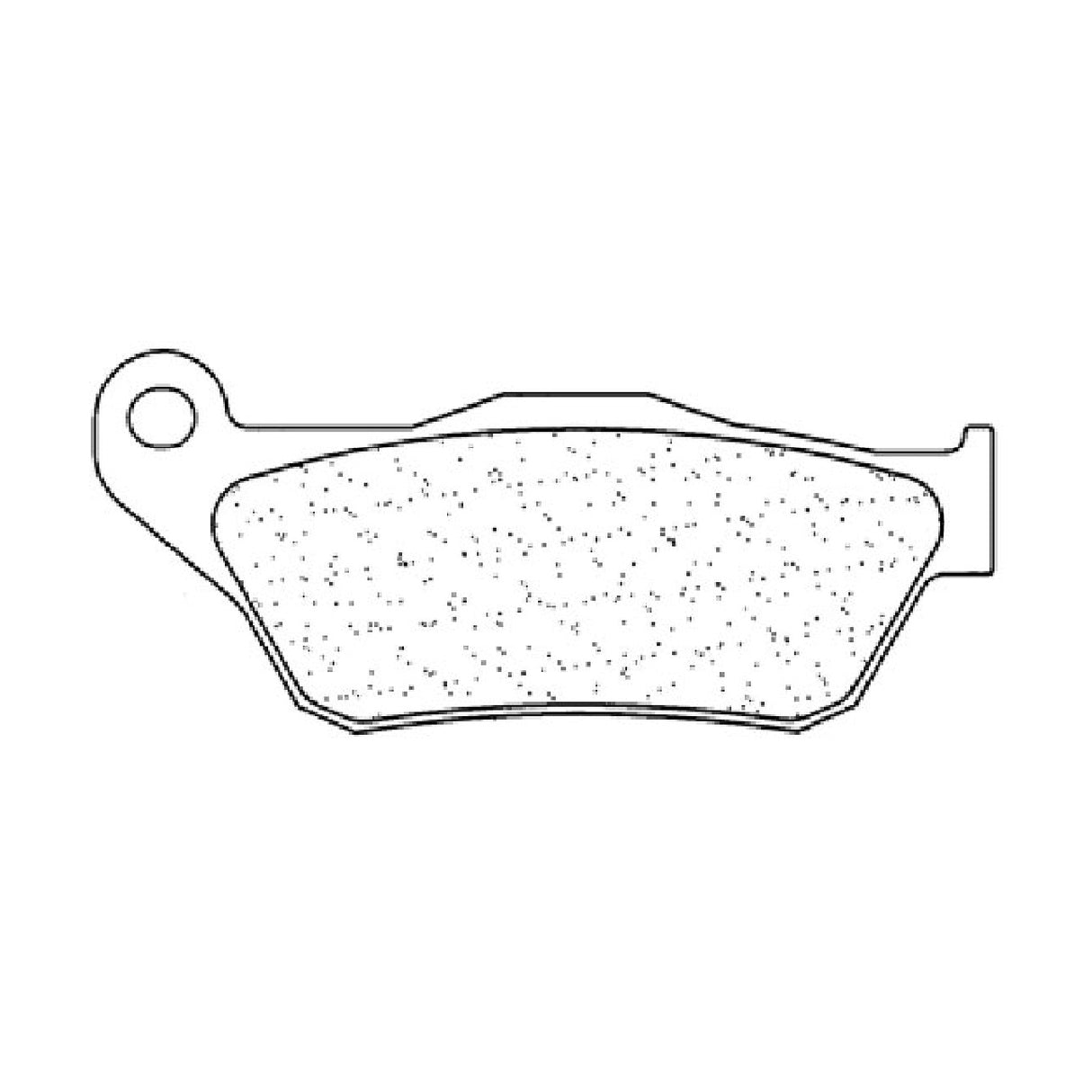 Cl Brakes 3085MSC Bremsbeläge für YAMAHA YPR X Max (SE321/SE541/SG252) 125 06/09