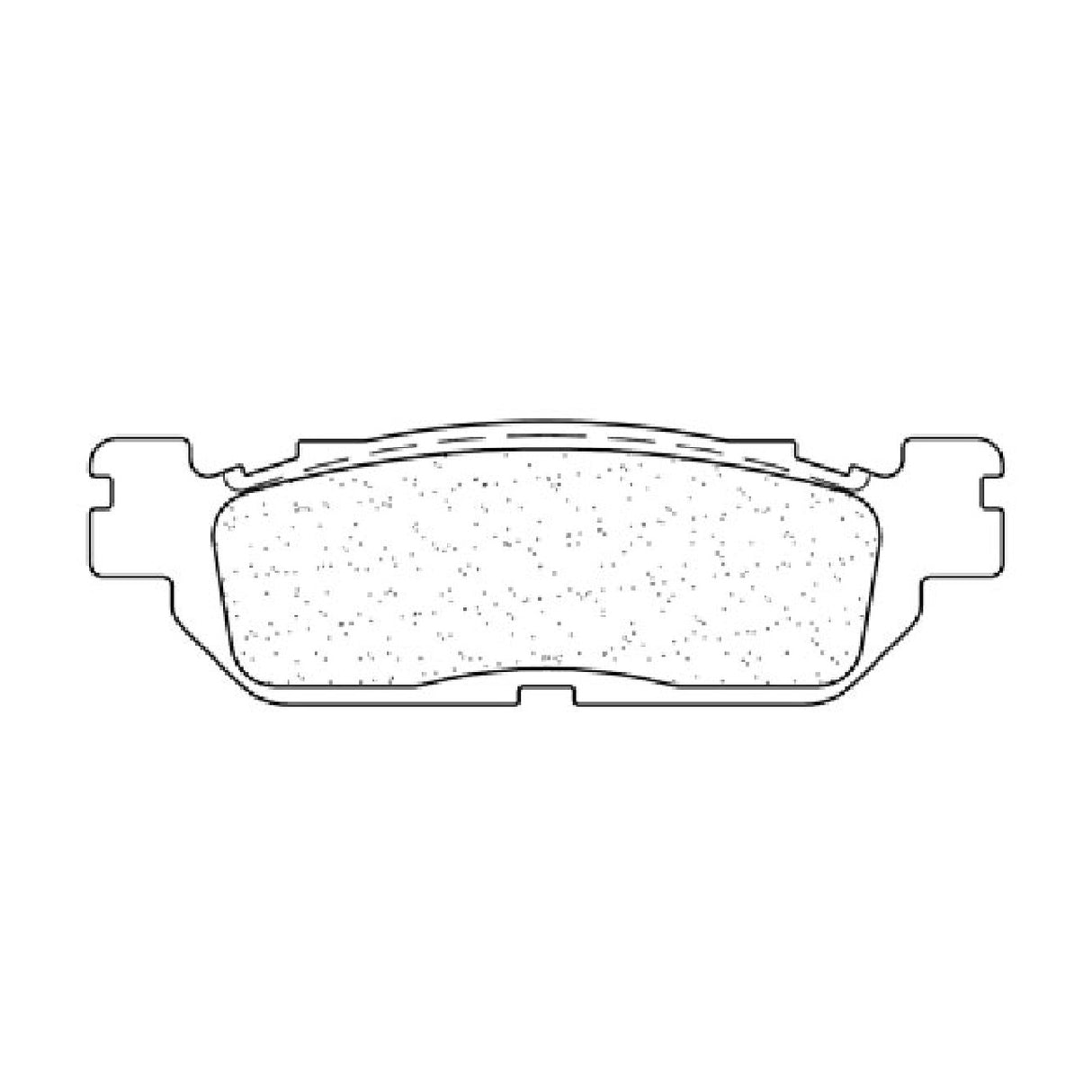 Cl Brakes 3095MSC Bremsbeläge für MBK Skyliner 250 cm³ 00/03