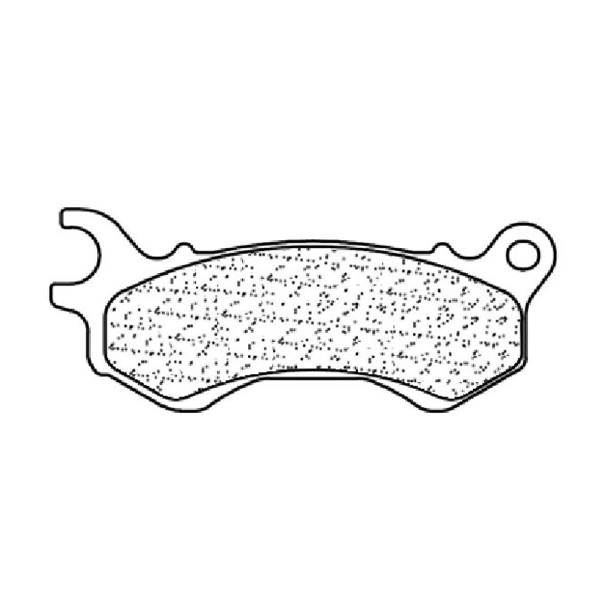 Cl Brakes 3102SC Bremsbeläge für HONDA NSC R 4T (AF72C/AF73C) 50 cm³ 13