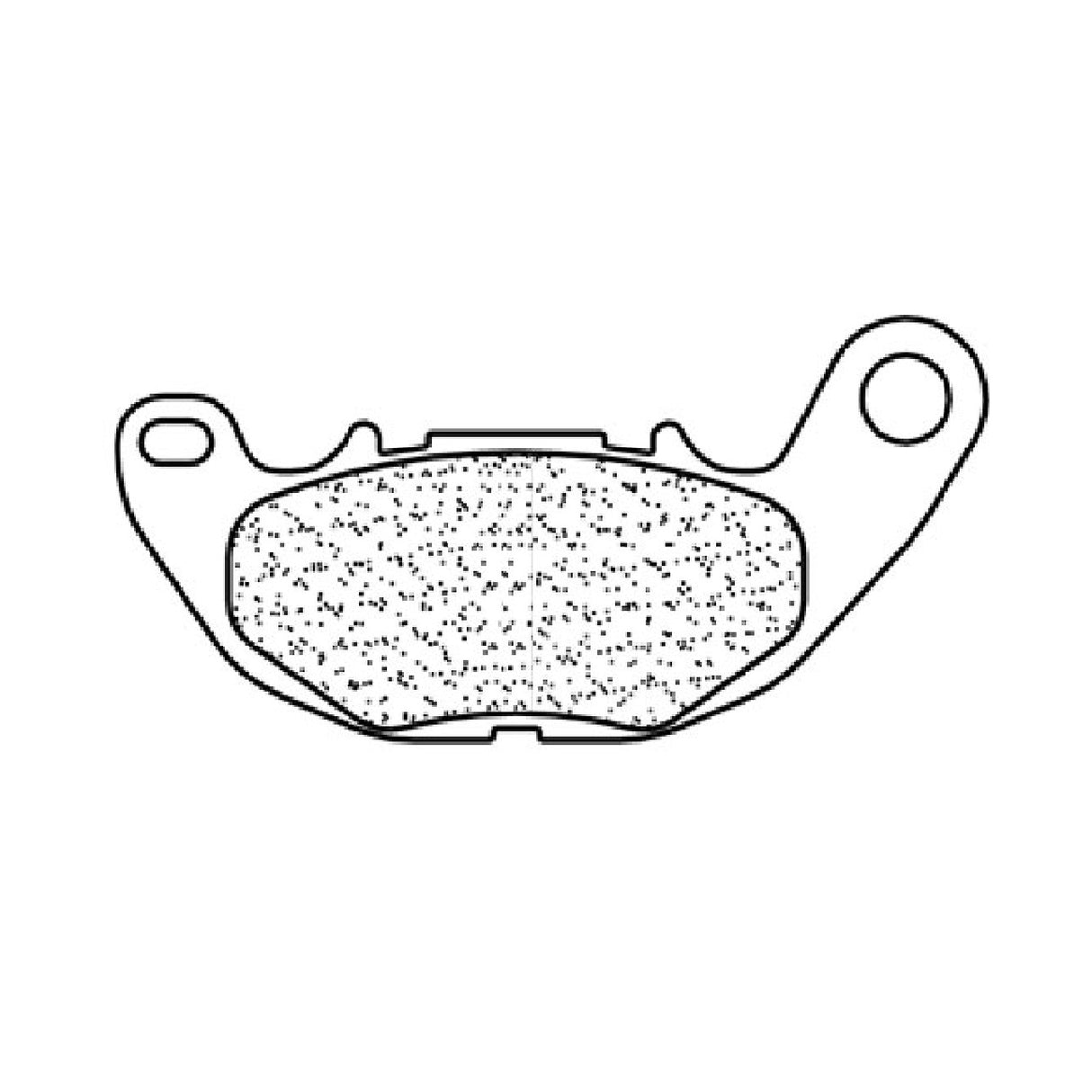 Cl Brakes 3114MSC Pastiglie Freno YAMAHA YPR X MAX ABS (SEE61) 125 CC 18/20