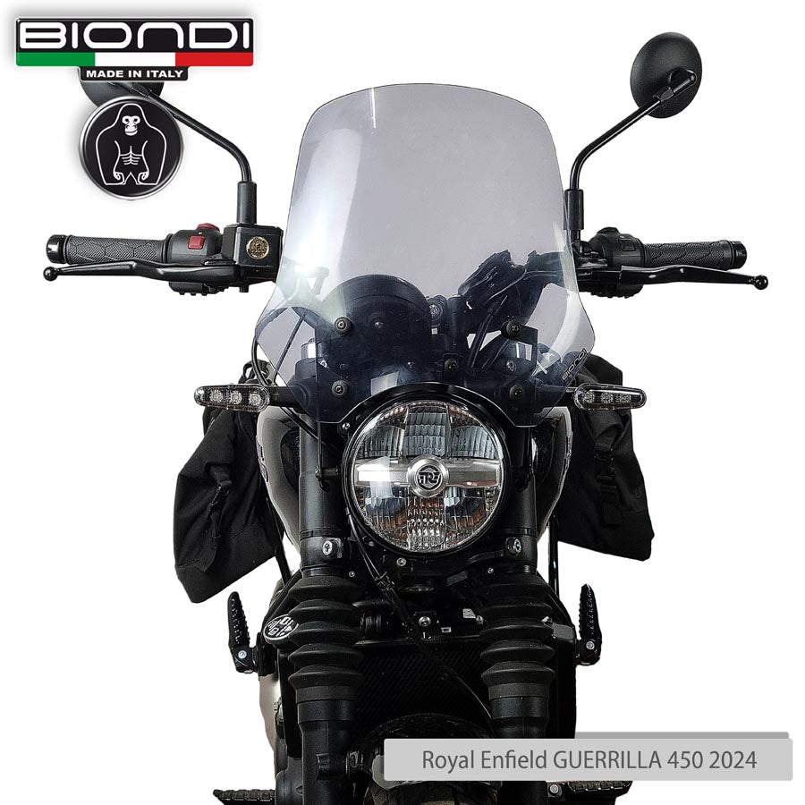 Biondi Cupolino Touring Fumè Chiaro Royal Enfield Guerrilla 450 2024+
