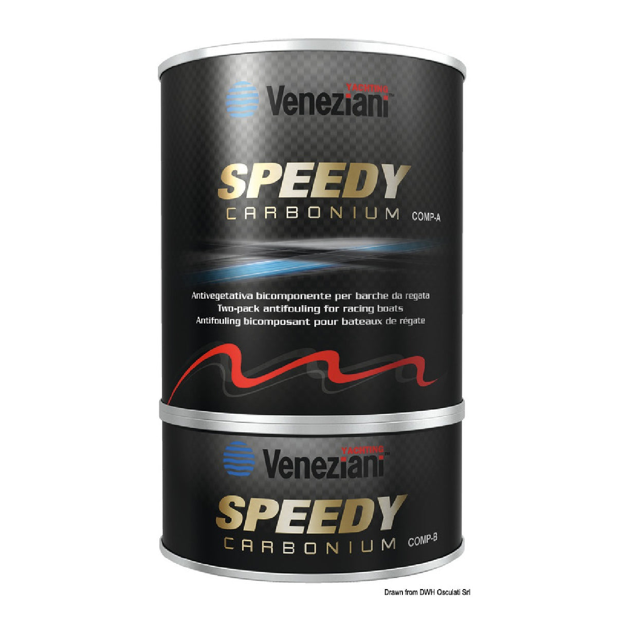 Veneziani Speedy Carbonium Carbon Antifouling 2,5 l