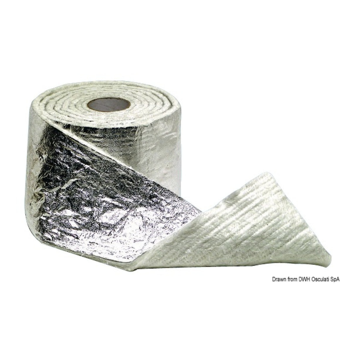 Osculati Materassino VETROTEX di fibra di vetro, fonoassorbente e termoisolante 65.096.00