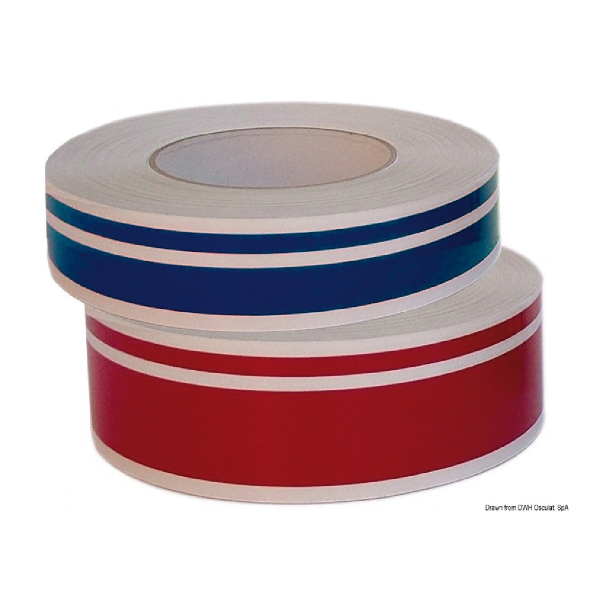 Osculati 72/34 mm línea de flotación de doble rosca 65.109.00BL
