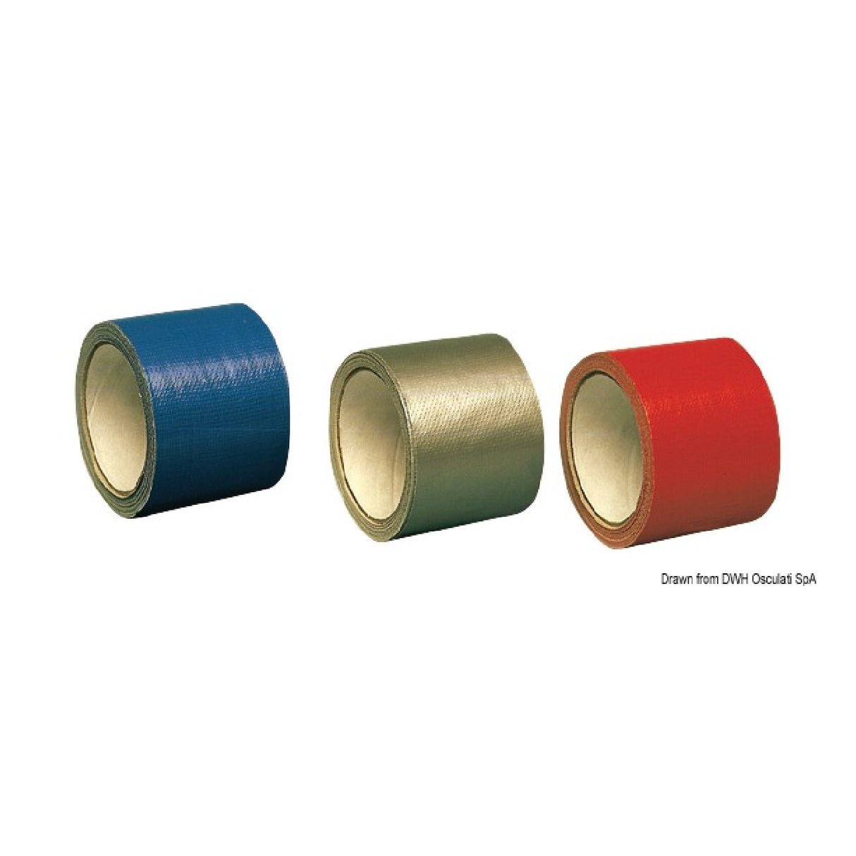 PSP Marine Tapes Nastro speciale telato impermeabile super autoadesivo 50mm x 5 mt