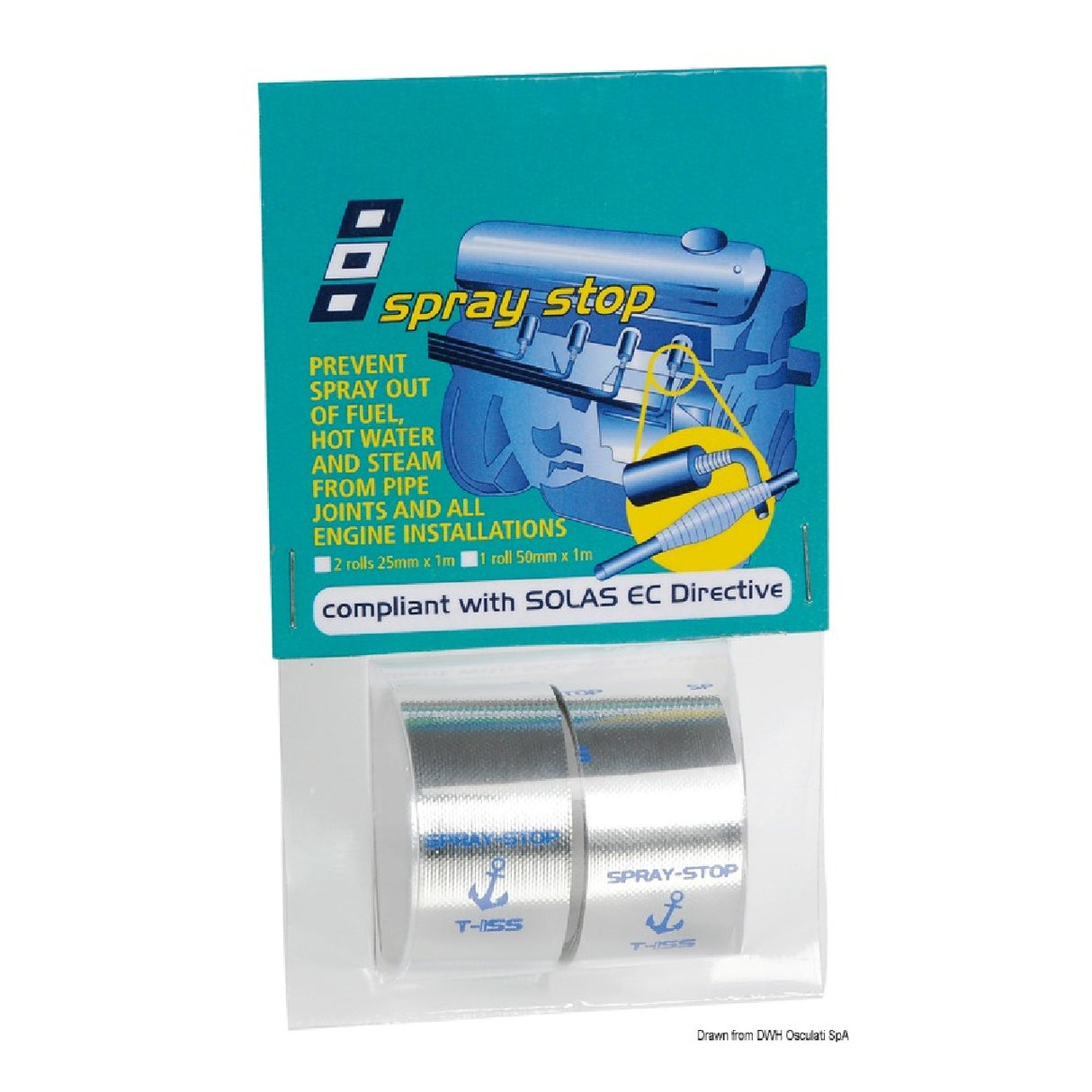 PSP Marine Tapes Nastro Spray Stop
