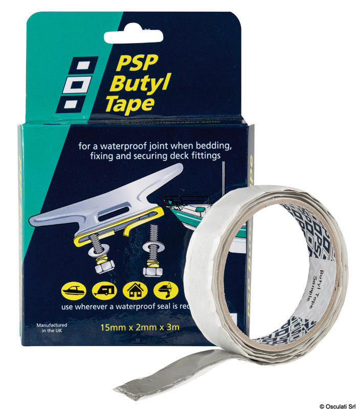 PSP Marine Tapes Nastro butilico PSP sigillatura stagna 15mm x 3m
