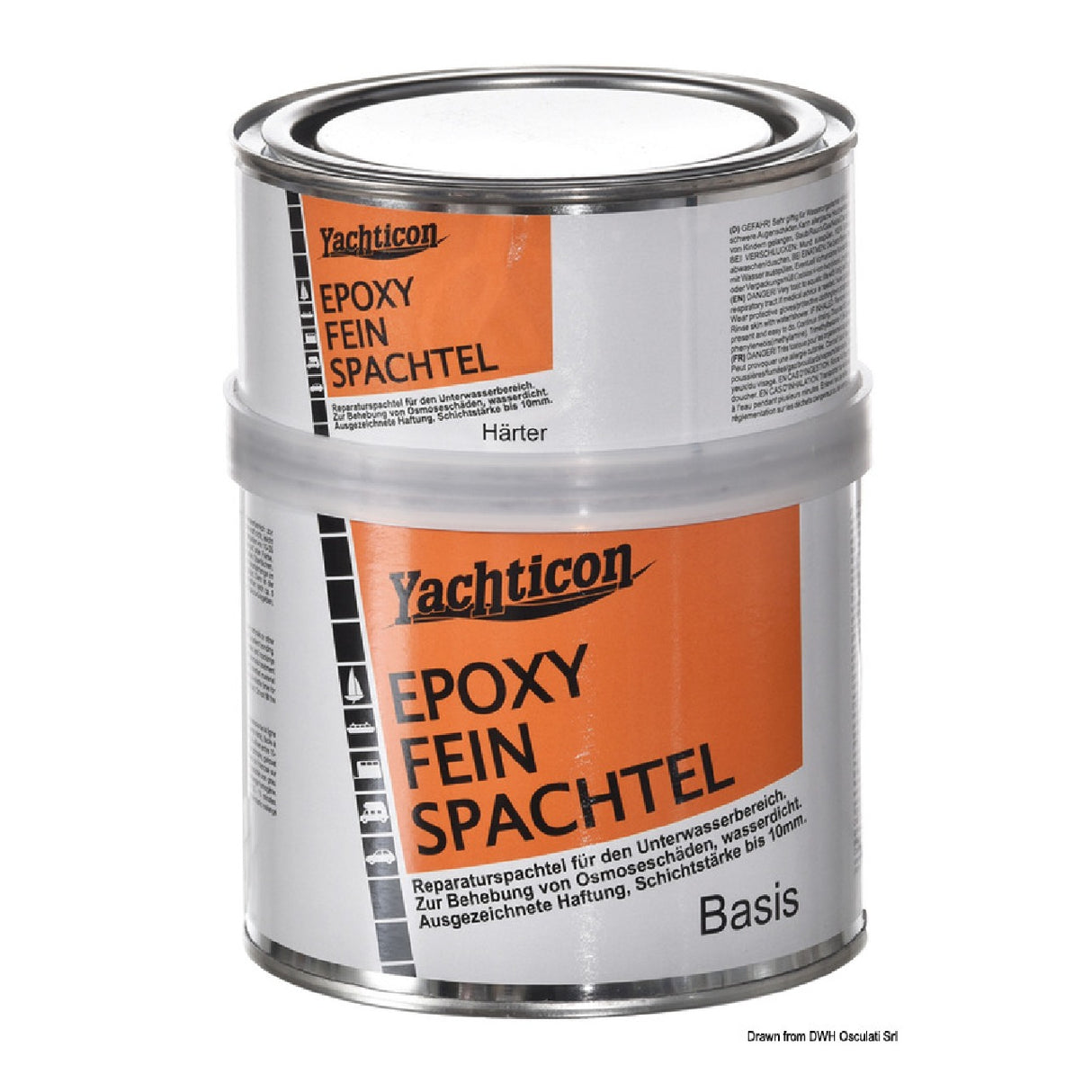 Yachticon 2-Komponenten-Epoxidharz, wasserbeständig