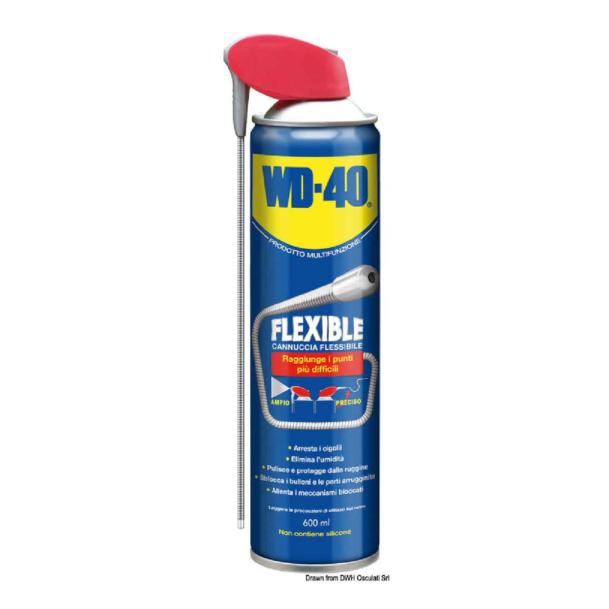 Lubricante multiusos flexible WD-40 600ml