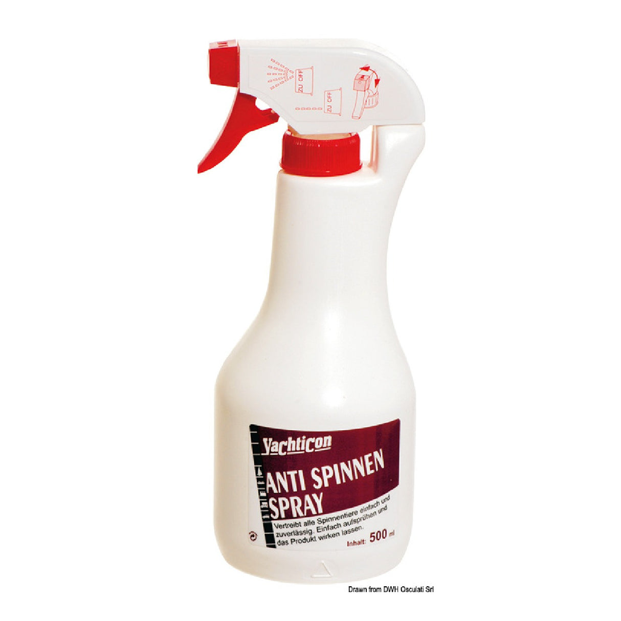 Spray repelente de arañas Yachticon