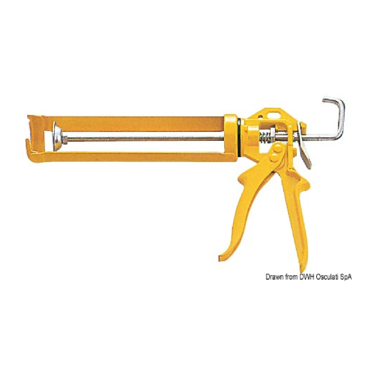 Osculati Skelettpistole Leichtmetall 65.292.00