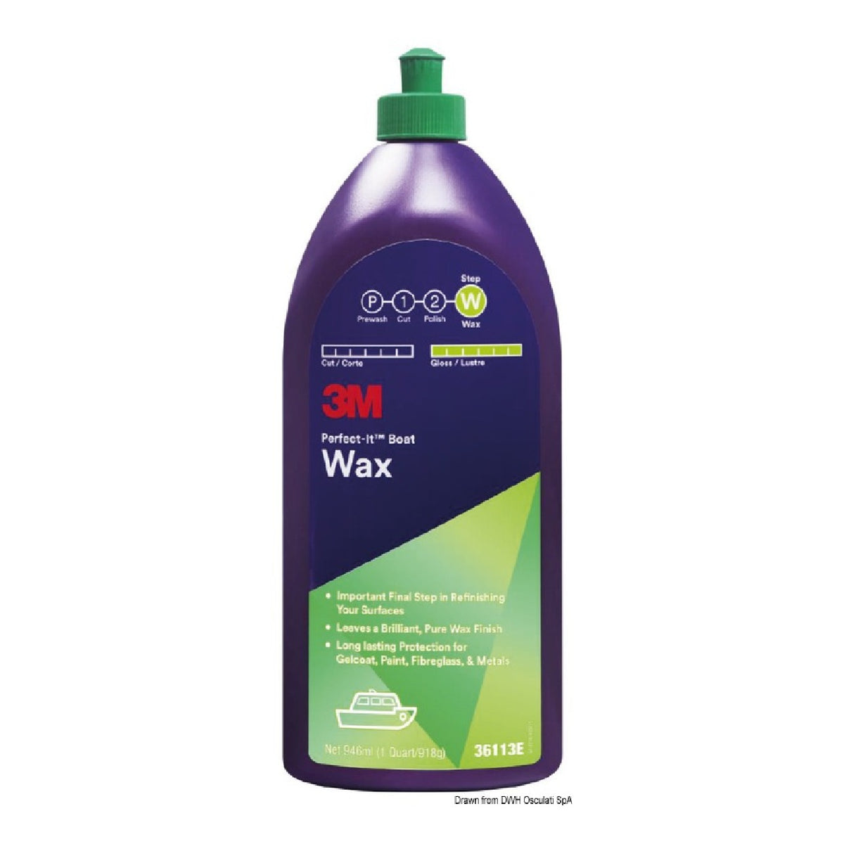 Cera de carnauba 3M para embarcaciones
