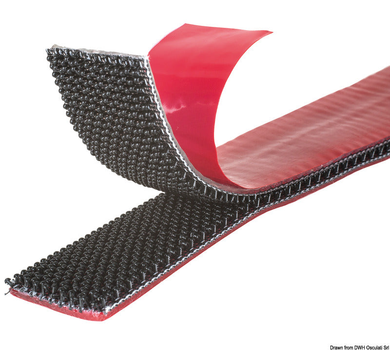 Klettverschluss der Marke ALFA-LOK, 25 mm x 3 m, schwarz