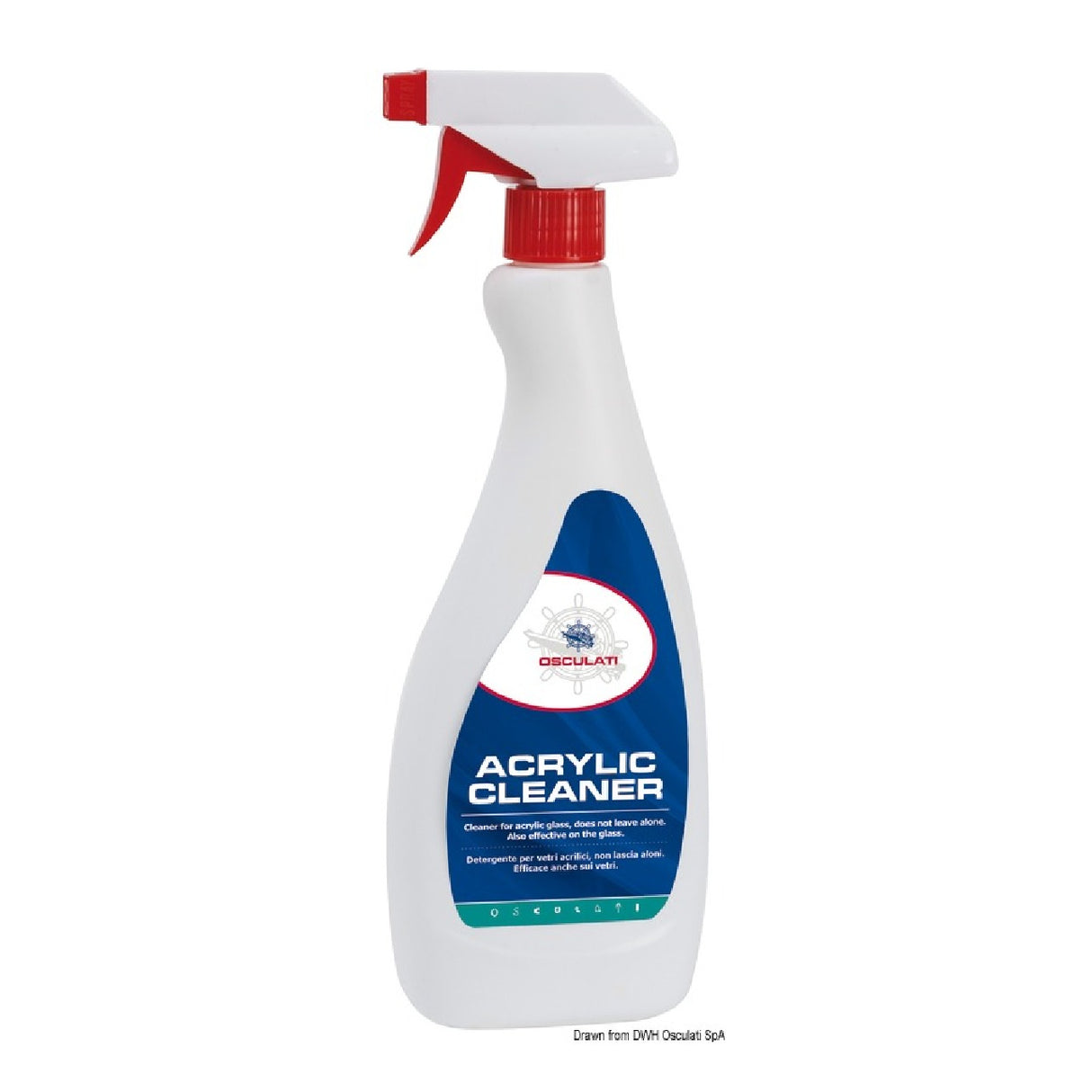 Osculati Acrylic cleaner - Cleaner for acrylic glass (polycarbonate, plexiglass, etc.) 65.748.55 65.748.55