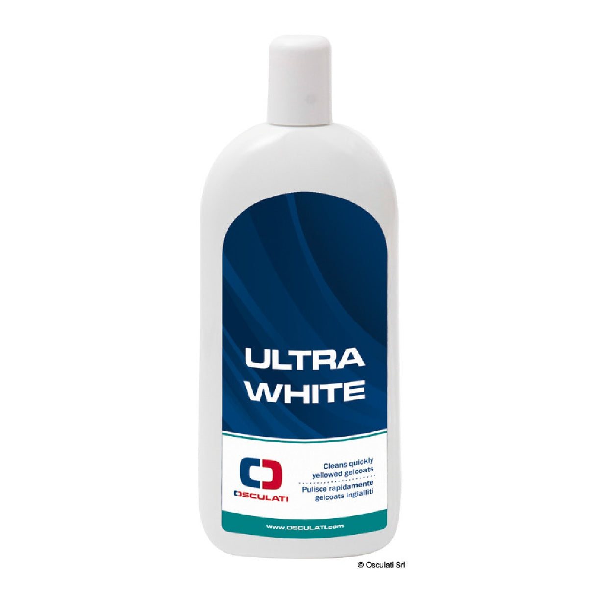 Limpiador rápido ultra blanco Osculati para gelcoat amarillento 65.748.60