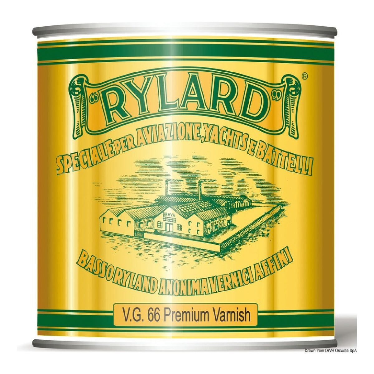 Osculati barniz transparente para madera RYLARD VG66 Premium 65.890.00
