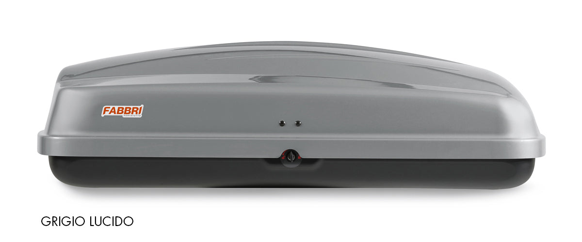 Fabbri Box Da Tetto-Gancio Traino Auto BOX NOVA 310-NERO LUCIDO 6503134