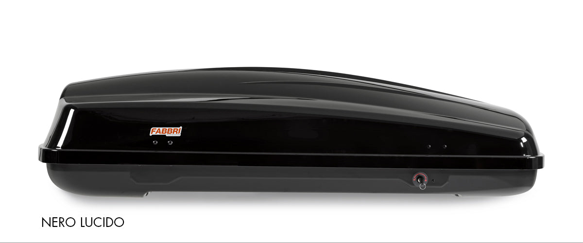 Box da Tetto Fabbri Nova 340 Litri Nero Lucido - Portata 75kg Aerodinamico 6503136