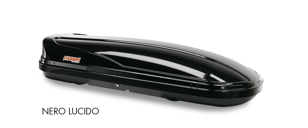 Fabbri Box Da Tetto-Gancio Traino Auto BOX SUPERNOVA 450-NERO LUCIDO 6503142