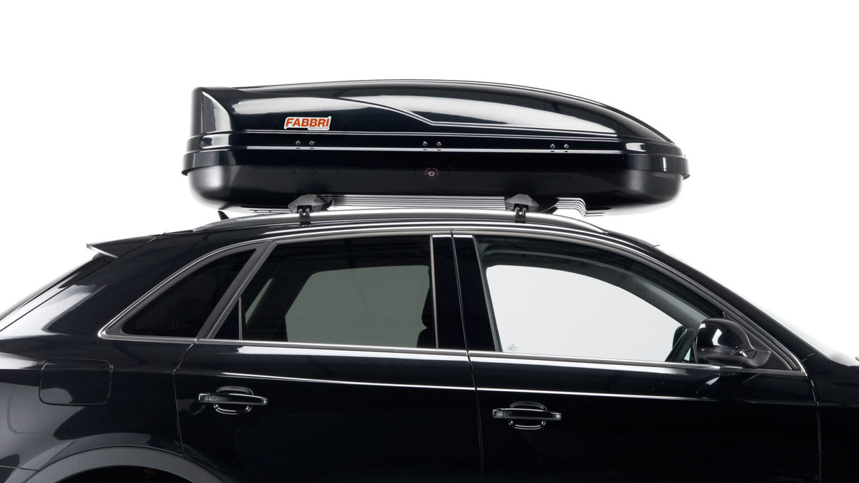 Fabbri Dachbox - Anhängerkupplung Autobox SUPERNOVA 500 - Glänzend Grau 6503147