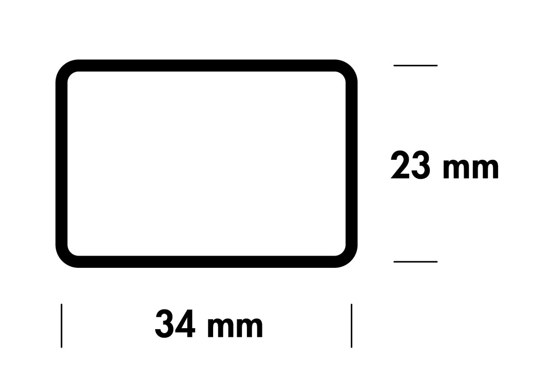 Fabbri Barre Portatutto Auto VIVA 7 124 STANDARD ROOF 6503306