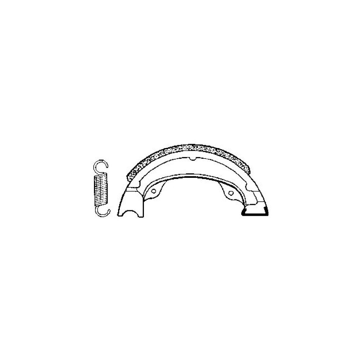 Par de pastillas de freno SBS BSV GP Dio 50 CC