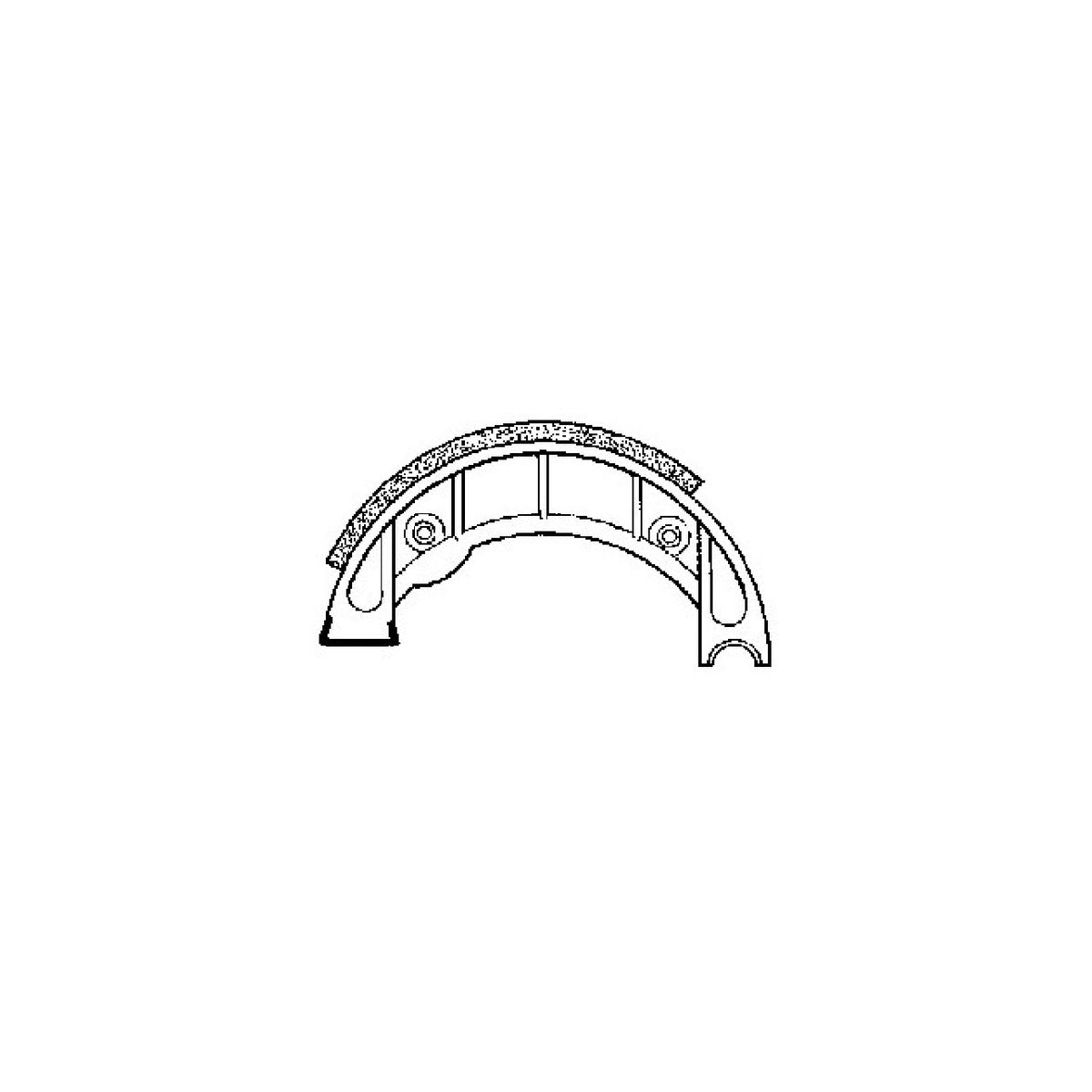 SBS Bremsbackenpaar BSV SP Dio TT/DT 50 cm³