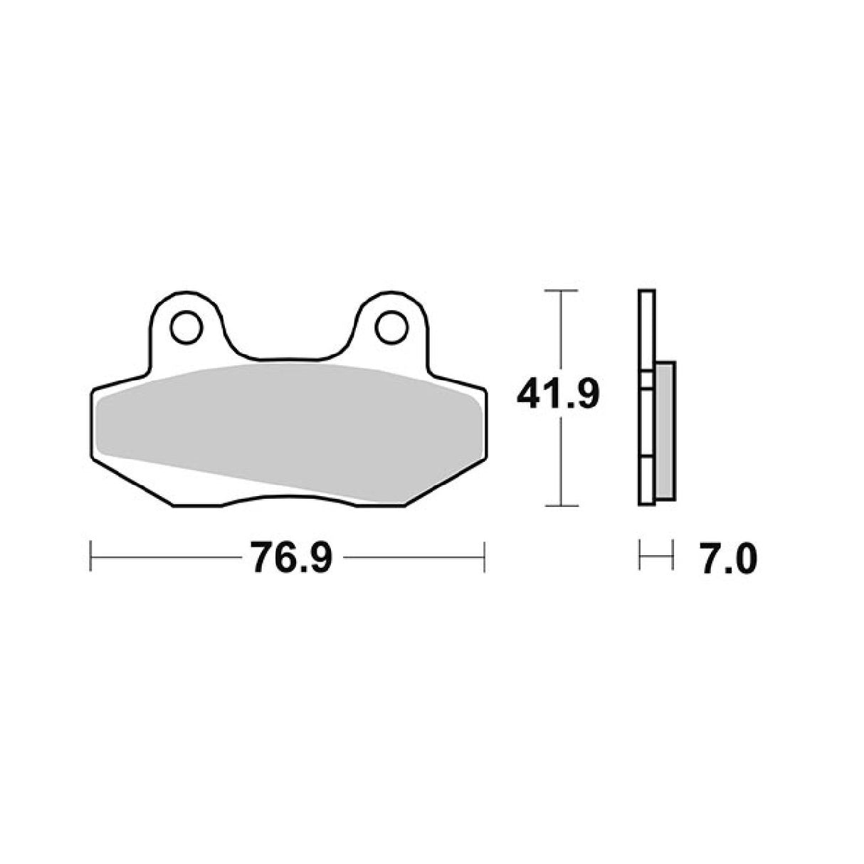 SBS 103HM Brake Pads GARELLI Joker 2 125 CC 02/>